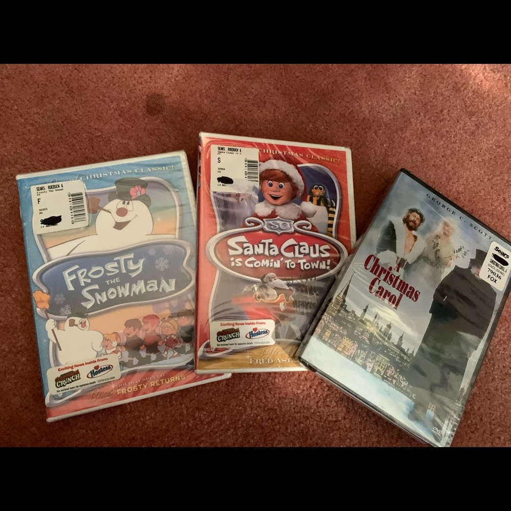 3 Christmas “All Time Favorites” Classic DVDs